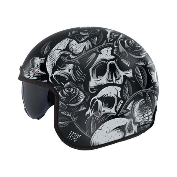 MT Helmets MT Le Mans 2 SV S Breakout B2 Matt Grey